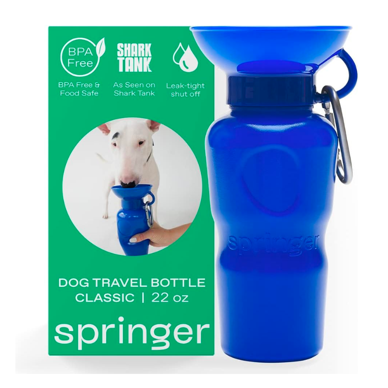 Springer Dog Water Bottle