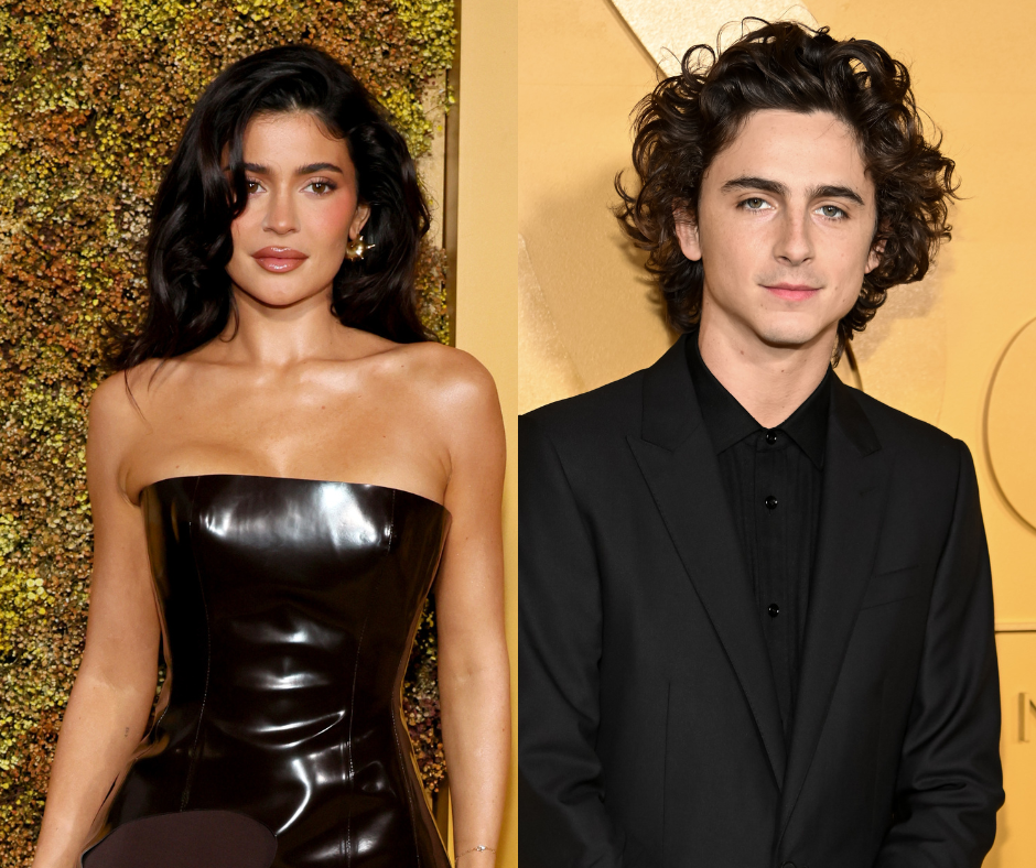 See Kylie Jenner & Timothée Chalamet Twin During Red Carpet Outing