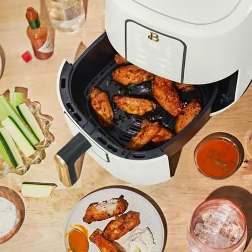 Beautiful 6 Qt Air Fryer with TurboCrisp Technology and Touch