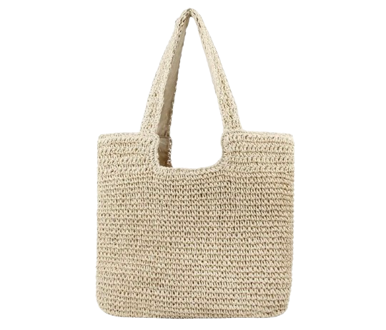 Freie Liebe Straw Beach Bag