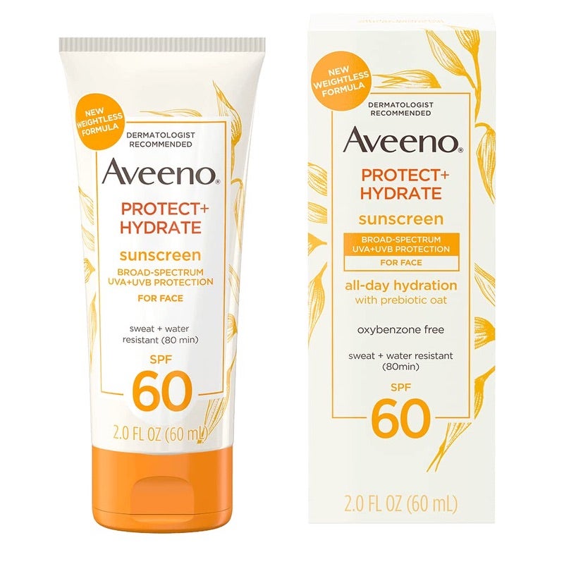 Aveeno protect + hydrate sunscreen