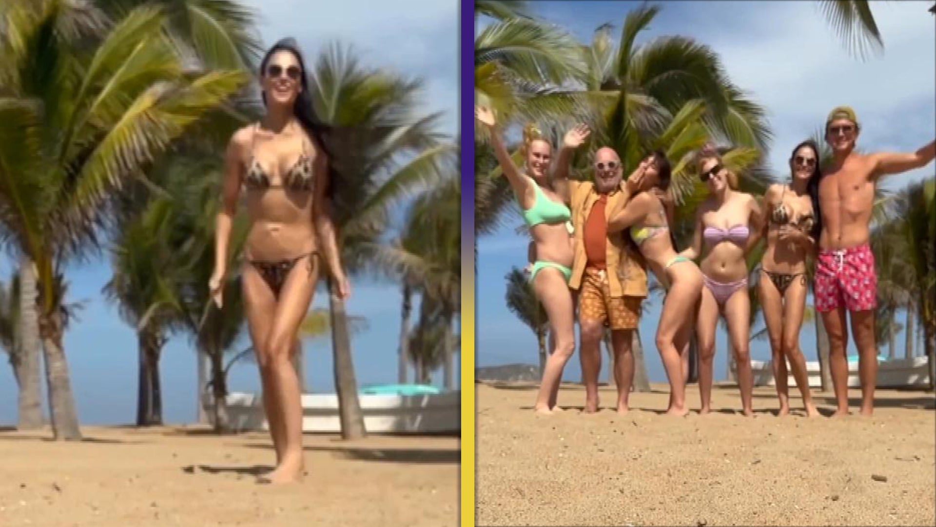 Demi Moore Shows Off Bikini Bod During Getaway With Daughters and  Granddaughter!