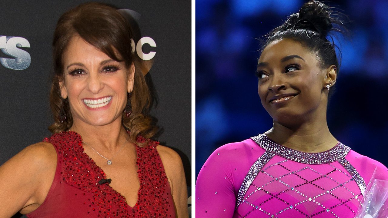 Mary Lou Retton Makes Paris Olympics Prediction for 'GOAT' Gymnast Simone  Biles (Exclusive) | Entertainment Tonight