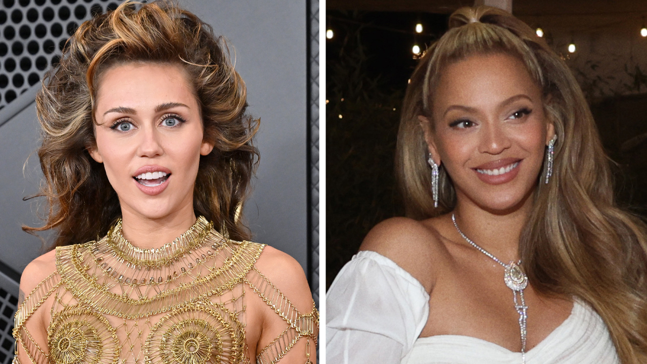 Miley Cyrus Reveals What She and Beyoncé Text About | Entertainment Tonight