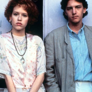 Molly Ringwald and Andrew McCarthy