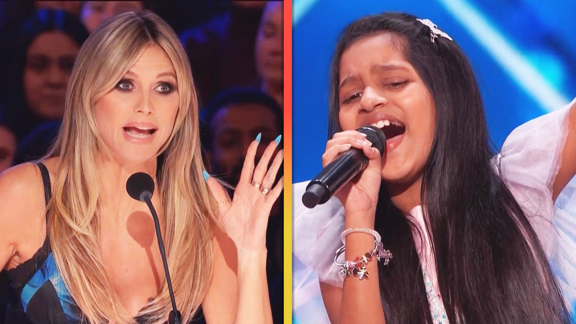 AGT: Heidi Klum SLAMS Golden Buzzer for IMPRESSIVE 9-Year-Old's Tina Turner Cover