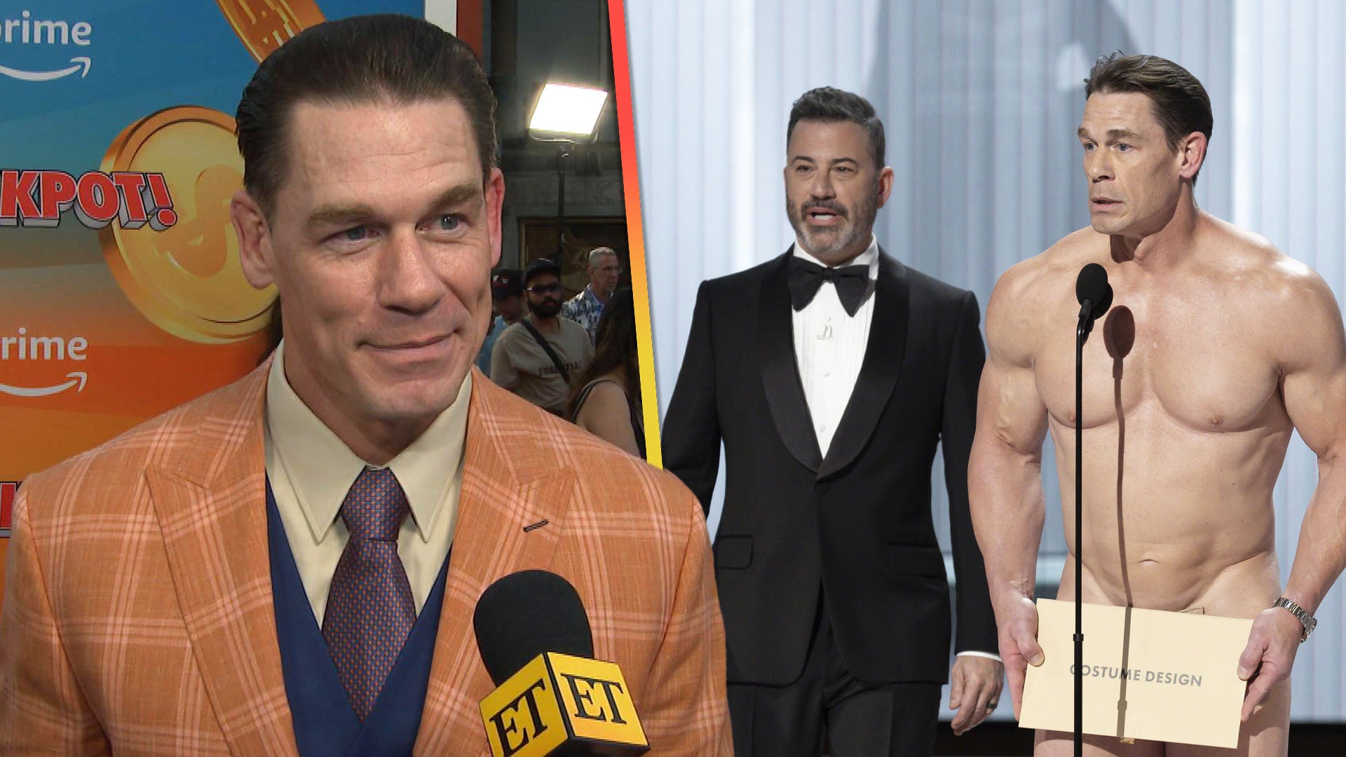 John Cena on Possibly Hosting 2025 Oscars After 'Naked' Stunt With Jimmy  Kimmel (Exclusive)