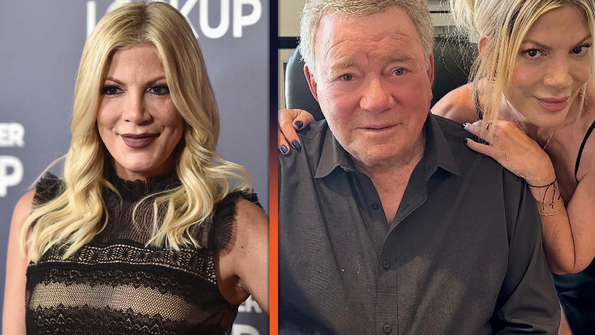 Mandy Moore Anal - Tori Spelling Makes NSFW Sex Confession to William Shatner | Entertainment  Tonight