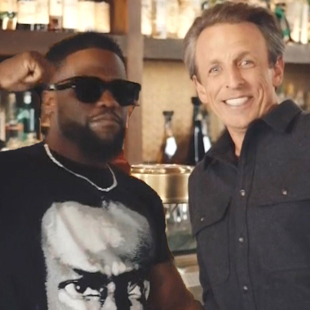 Watch Kevin Hart and Seth Meyers Go Day Drinking!