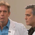 WATCH: George Clooney and Hugh Laurie Reprise 'E.R.' and 'House' Roles to Rap Jimmy Kimmel Back to Life
