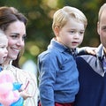 Princess Charlotte Makes a Furry Friend at Petting Zoo With Prince George -- See the Adorable Pics!