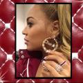 PICS: Beyonce Looks Red Hot While Flaunting Her 'Chunky' Jewelry 