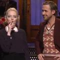 WATCH: Ryan Gosling Can't Stop and Emma Stone Brag About Saving Jazz in Hilarious 'SNL' Monologue