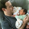Mark Zuckerberg Snuggles With Newborn Daughter August: 'Baby Cuddles Are the Best'