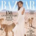 Angelina Jolie Stuns on the Cover of 'Harper's Bazaar,' Poses With Cheetahs