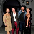 Maksim Chmerkovskiy & Peta Murgatroyd Have a Stylish Double Date With Brother Val & Jenna Johnson