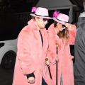 Ed Sheeran & Girlfriend Cherry Seaborn Step Out in Matching Pink Costumes for Halloween