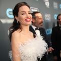 Angelina Jolie Wows in White at 2018 Critics' Choice Awards -- See the Look