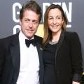 Hugh Grant Weds Anna Eberstein in London