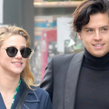 'Riverdale' Stars Lili Reinhart and Cole Sprouse Share a Kiss in Paris