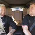 Adam Levine Plays It Cool (As James Corden Panics) While Getting Pulled Over on 'Carpool Karaoke' - Watch!