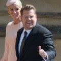 James Corden Almost Sneezed at the Worst Moment During the Royal Wedding 