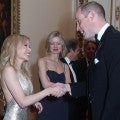 Prince William Meets Kylie Minogue at Charity Reception at Buckingham Palace