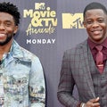 Chadwick Boseman Gives 'Best Hero' Movie Award to Real-Life Hero James Shaw Jr.