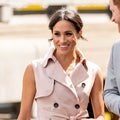 Meghan Markle Shops Her Closet and Wears a Dress She Already Owns -- Get Her Look!