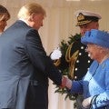 President Donald Trump and First Lady Melania Meet Queen Elizabeth at Windsor Castle