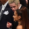 Ariana Grande Attends Aretha Franklin's Funeral With Fiance Pete Davidson, Greeted by the Clintons