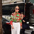 Jennifer Lopez Wears White Pants (Again) in the Most Fashion-Forward Way -- Get Her Look!