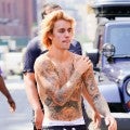 Justin Bieber Goes Shirtless for NYC Run -- See the Pics!