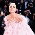 Lady Gaga Is a Walking Fairy Tale at Venice Film Festival in Feathery Pink Valentino Dress