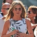 Jennifer Aniston's Floral Mini Dress Makes Us Never Want to Say Goodbye to Summer