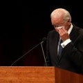 Joe Biden Breaks Down in Tears at John McCain's Funeral While Delivering Emotional Eulogy