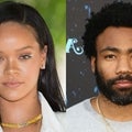 Rihanna and Shirtless Donald Glover Pose Together in Mysterious Photo -- And Fans Are Wondering Why!