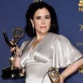 ‘Marvelous Mrs. Maisel’ Star Alex Borstein Rewears Wedding Dress on Emmys Red Carpet