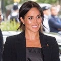 Meghan Markle Looks Like a Total Boss Babe in Sleek Black Pantsuit