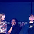 Taylor Swift and Ed Sheeran Take Best Friends Hike to Celebrate Their Competing AMA Nominations 