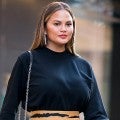 Chrissy Teigen Demonstrates How to Pull Off a Mini Skirt For Fall