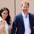 Meghan Markle and Prince Harry Break Royal Protocol to Pose With Her Mini-Me -- Watch!