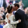 Princess Eugenie and Jack Brooksbank Share a Kiss After Their Royal Wedding