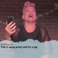 Pink, Gwen Stefani and Miley Cyrus Read Off Mean Tweets About Themselves