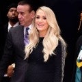 Carrie Underwood Styles Her Baby Bump in Chic Curve-Hugging Black Dress