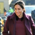 Meghan Markle's Chic Burgundy Coat Is on Sale!