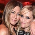 Jennifer Aniston and Reese Witherspoon Film Heated Altercation Scene for 'Morning Show'