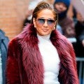 Jennifer Lopez Continues to Slay Winter Dressing With Statement Coats