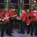Ariana Grande Joins 'SNL' Alums for Epic Christmas Performance