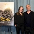 Angelina Jolie Appears at 'Roma' Screening With Director Alfonso Cuaron